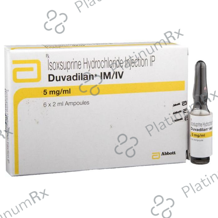 Duvadilan IM/IV 5mg Injection 1 Injection