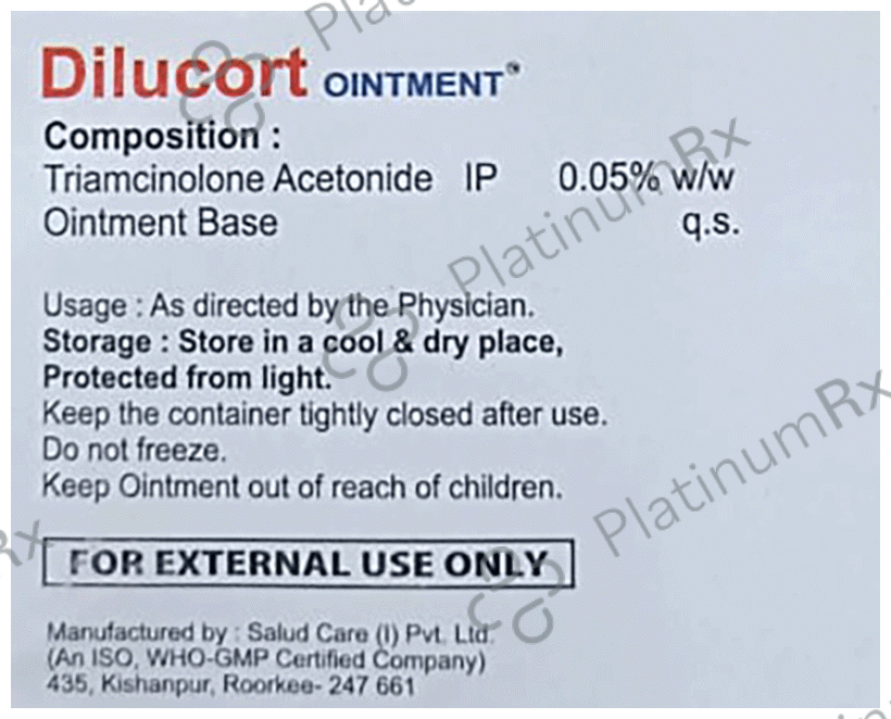 Dilucort 0.05% Ointment