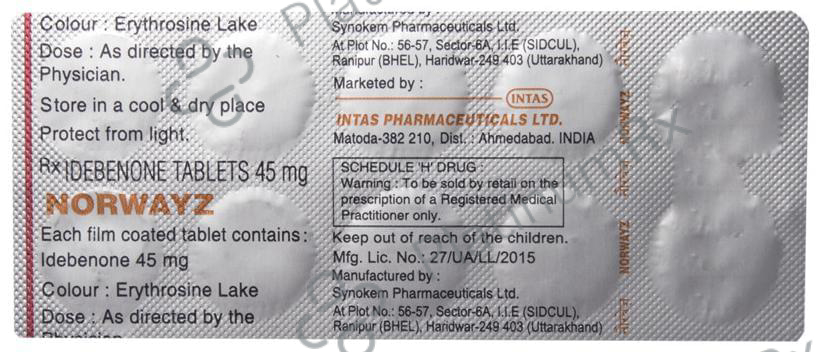 Norwayz 45mg Tablet 10s