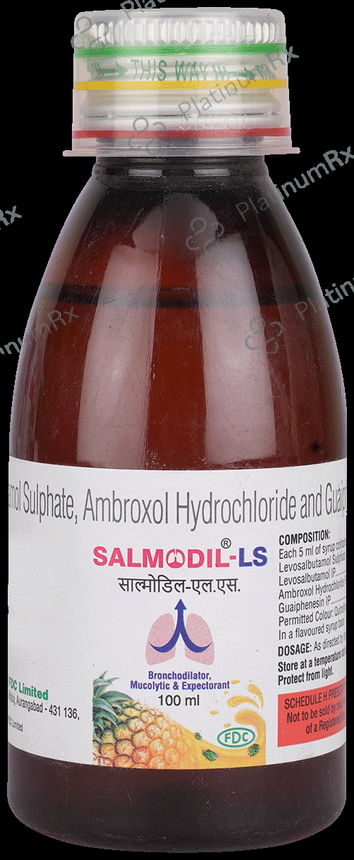 Salmodil LS Pineapple Syrup 100ml