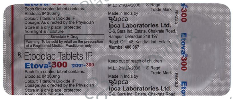 Etova 300mg Tablet 10s