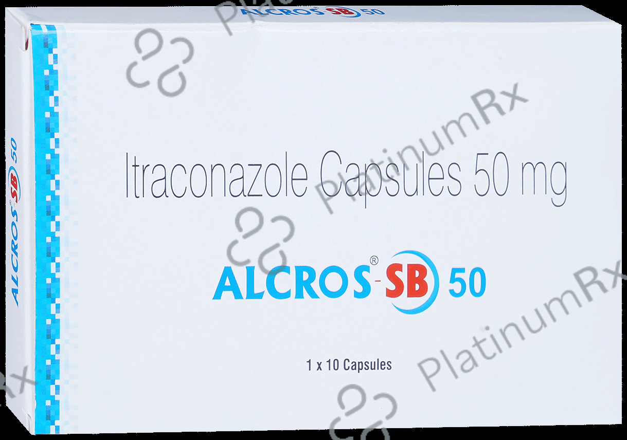Alcros SB 50mg Capsule 10s