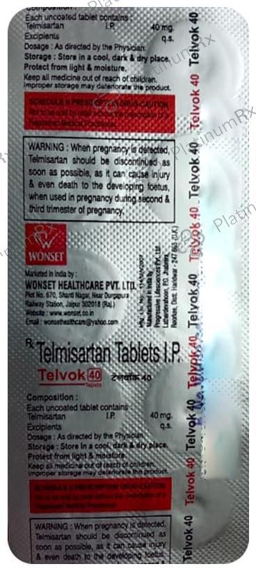 Telvok 40mg Tablet