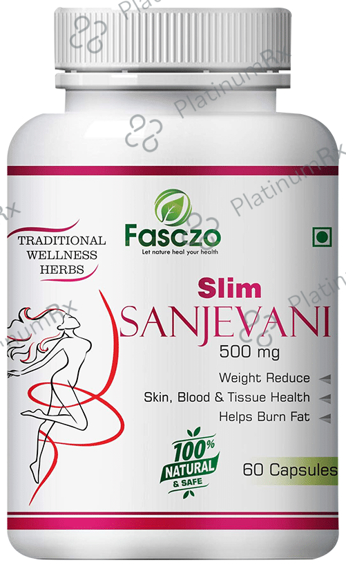Fasczo Slim Sanjevani 500mg Capsule 60 capsules
