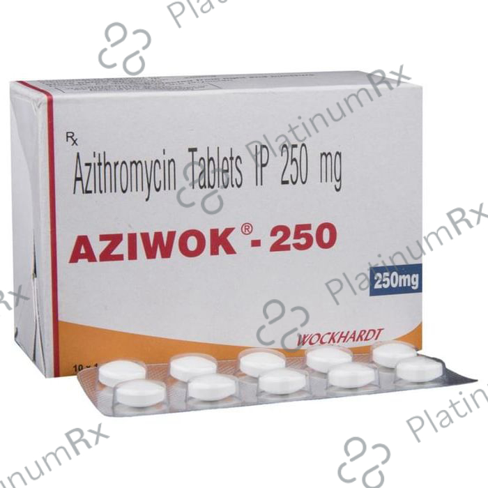 Aziwok 250mg Tablet 10s