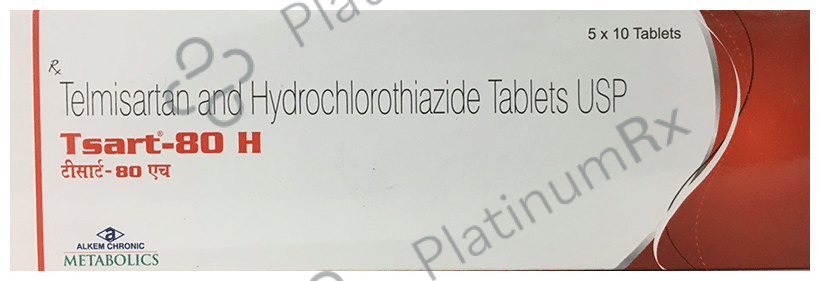 Tsart 80H 80/12.5mg Tablet 10s