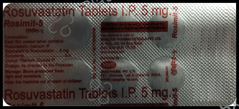 Rosimit 5mg Tablet