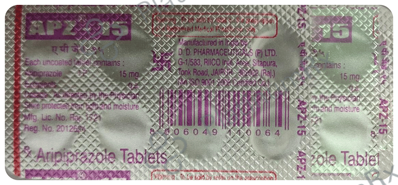 Apz 15mg Tablet