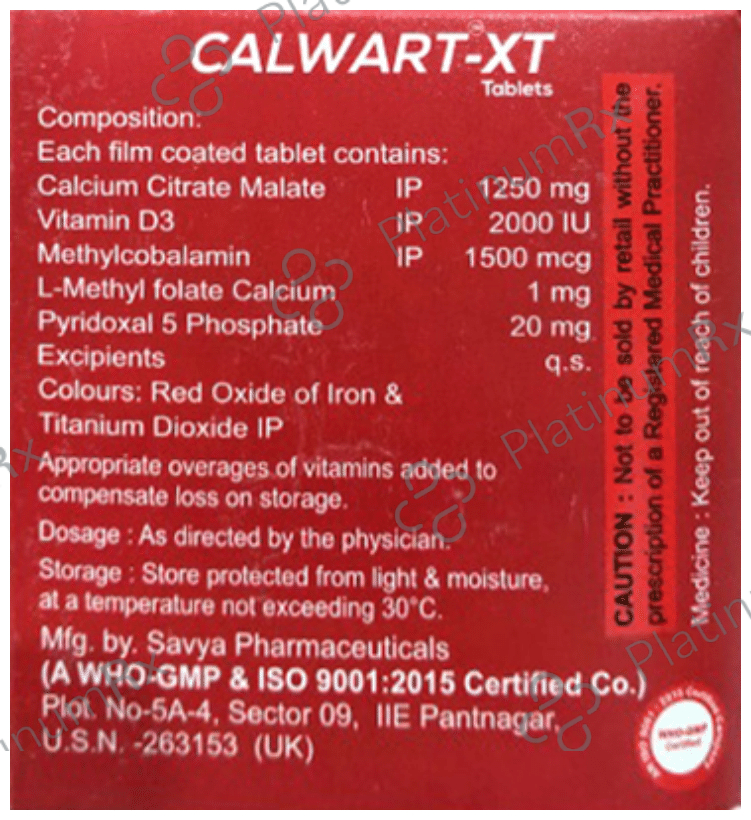 Calwart-XT Tablet