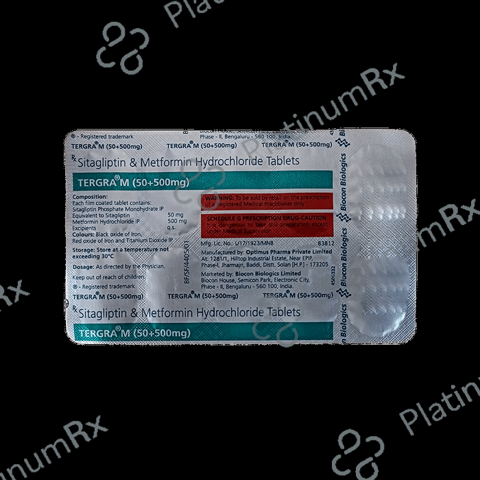 Tergra M 50/500mg Tablet 10s