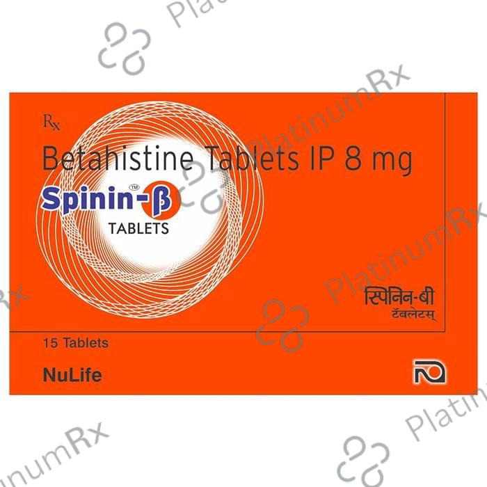 Spinin B 8mg Tablet