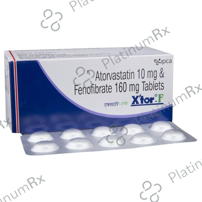 Xtor F 10/160mg Tablet 10s