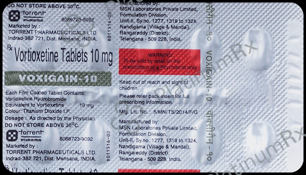 Voxigain 10mg Tablet 10s