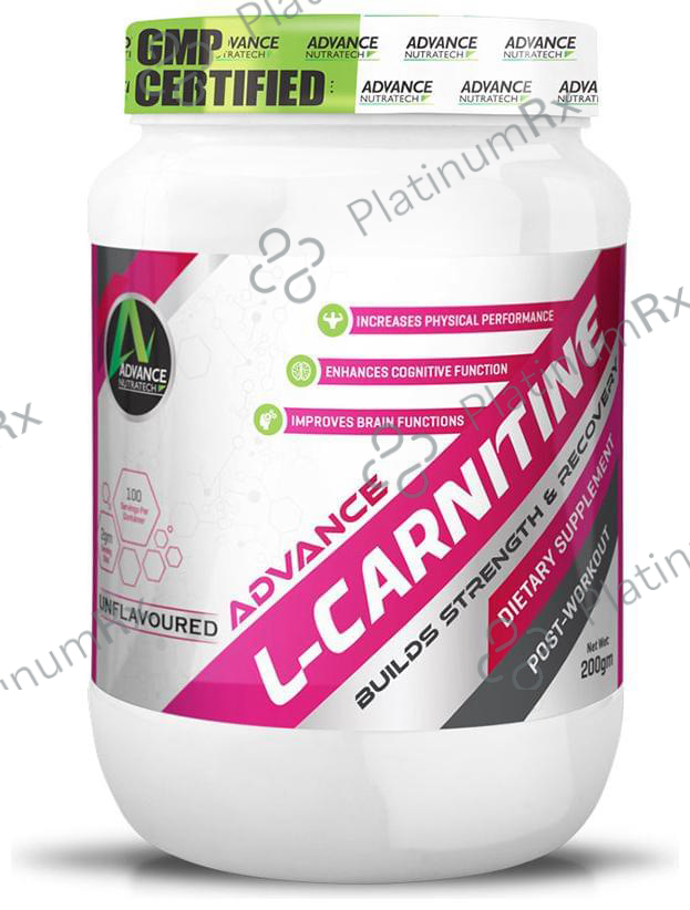 Advance Nutratech L-Carnitine Powder Unflavoured 200 gm