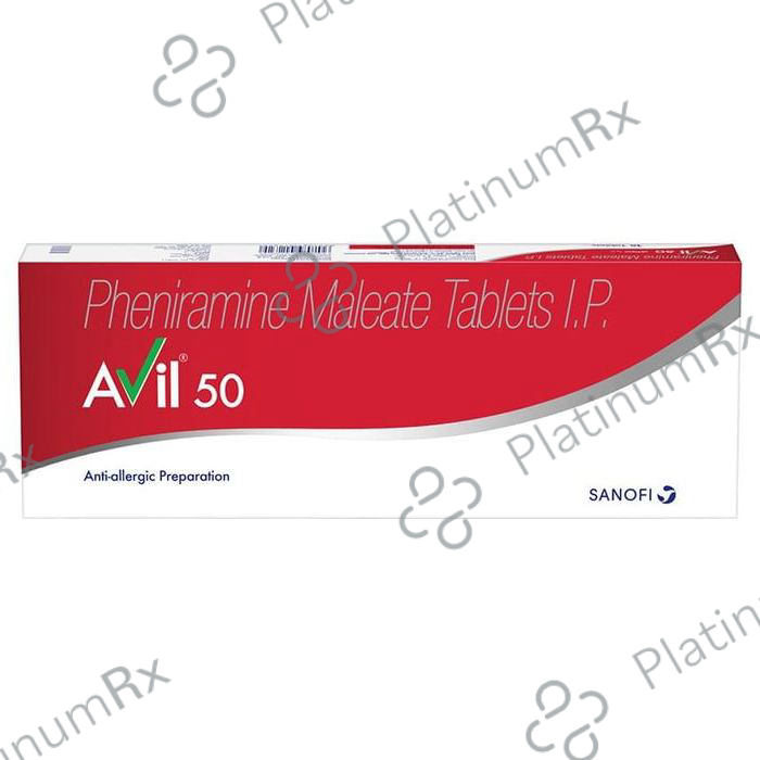 Avil 50mg Tablet 15s