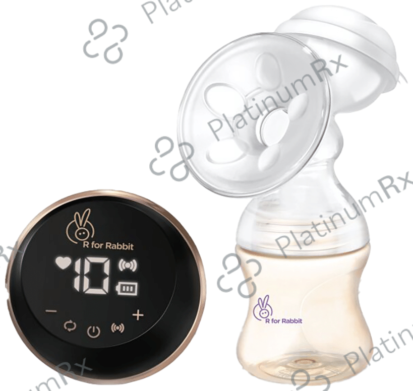 R for Rabbit Feed Smart Electric Breast Pump Black
