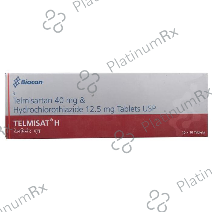 Telmisat H 12.5/40mg Tablet 10s