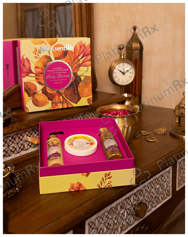 Fabessentials Turmeric Saffron Sandalwood Body Besties Gift Set