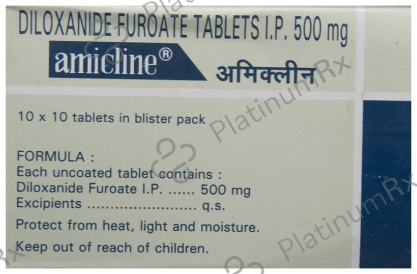 Amicline 500mg Tablet 10s