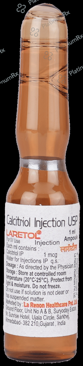 Laretol 1mcg Injection