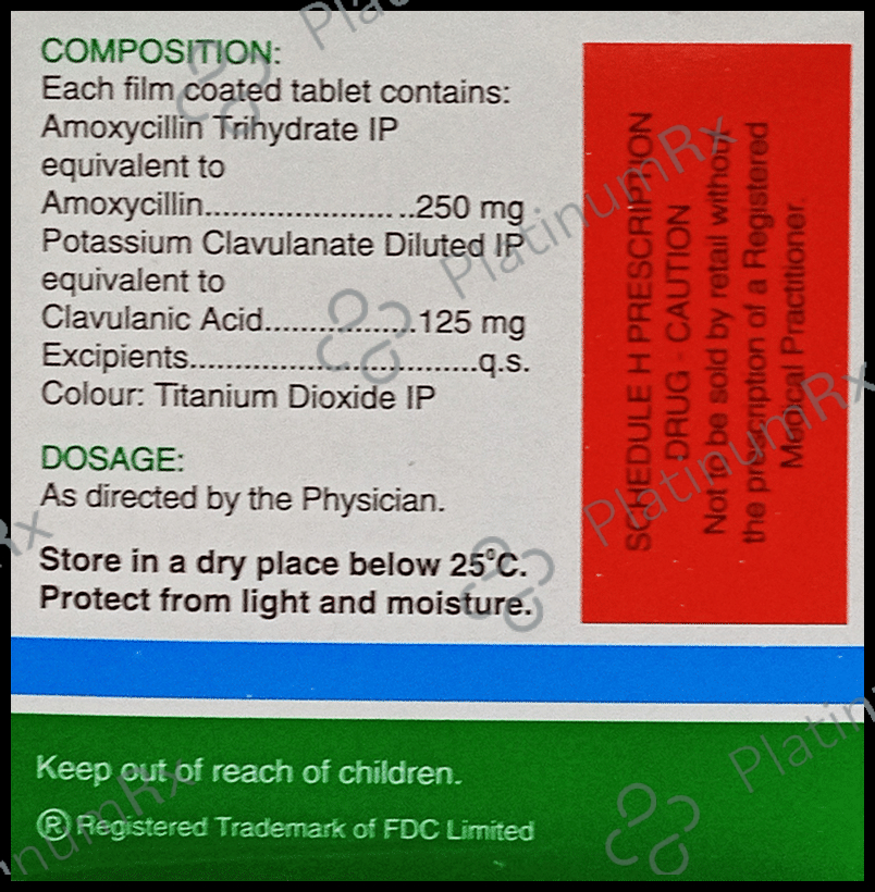 Flemiclav 375 Tablet 10s