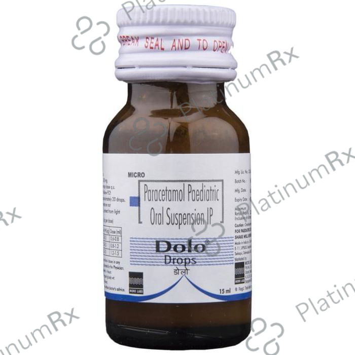 Dolo 100mg Oral Suspension 15ml