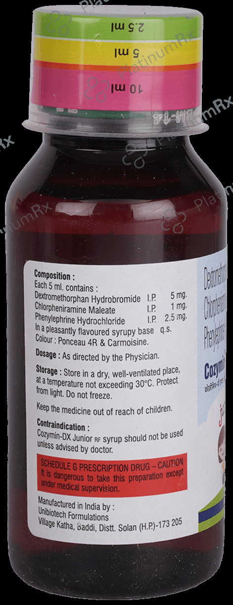 Cozymin-DX Junior Syrup