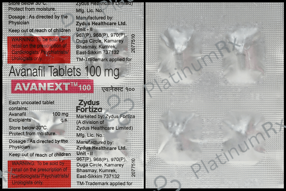 Avanext 100mg Tablet