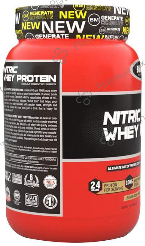 Big Muscles Nitric Whey Milk Chocolate 900 gm