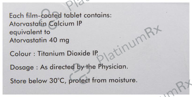 Avas 40mg Tablet 10s