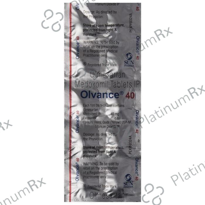 Olvance 40mg Tablet 10s