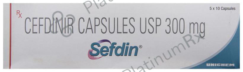 Sefdin 300mg Capsule 10s