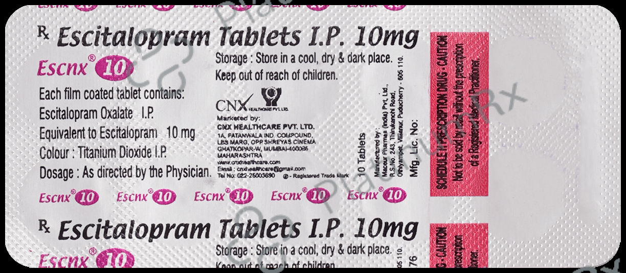 Escnx 10mg Tablet