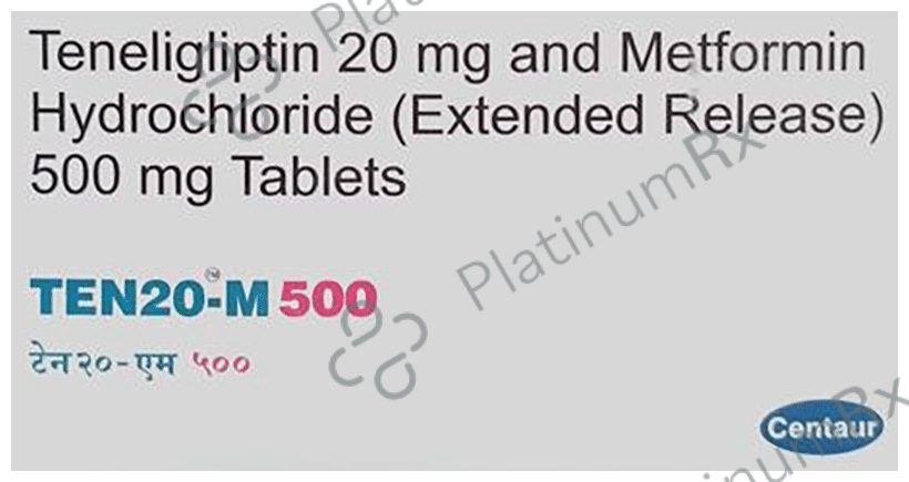 Ten20 M 500 Tablet ER