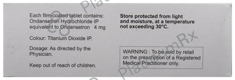 Ondem 4mg Tablet 10s