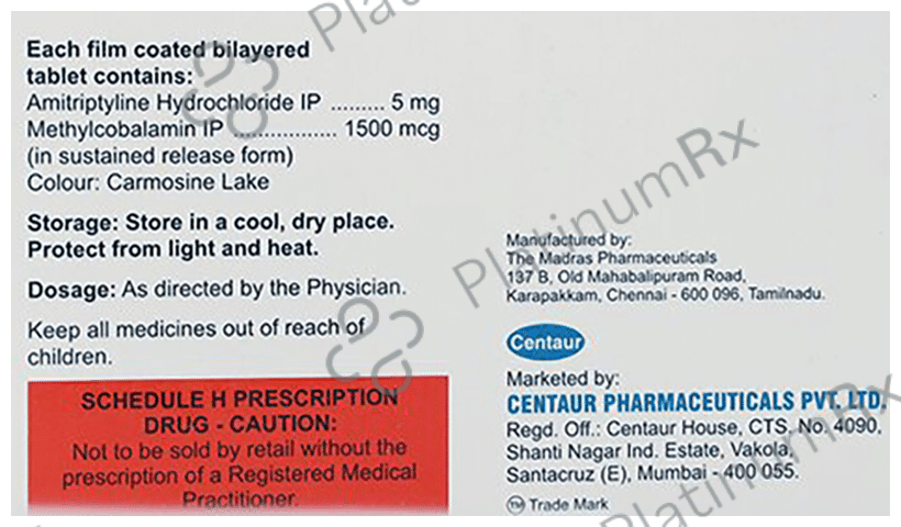 Amnuring 5mg/1500mcg Tablet SR 10s