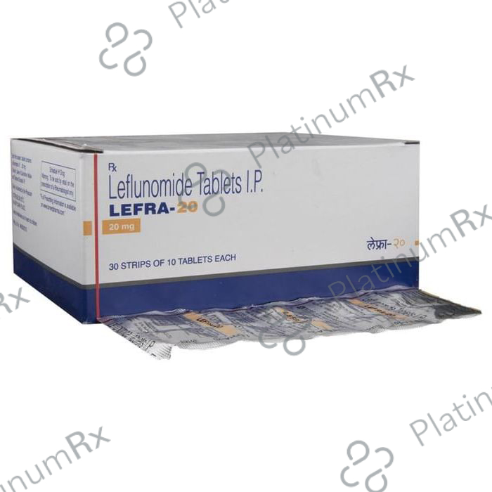 Lefra 20mg Tablet 10s