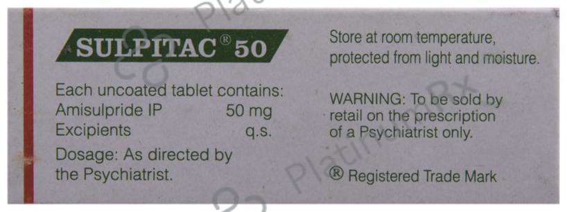 Sulpitac 50mg Tablet 10s