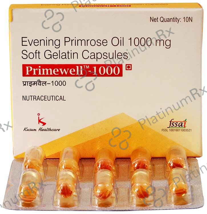 Primewell 1000mg Soft Gelatin Capsule