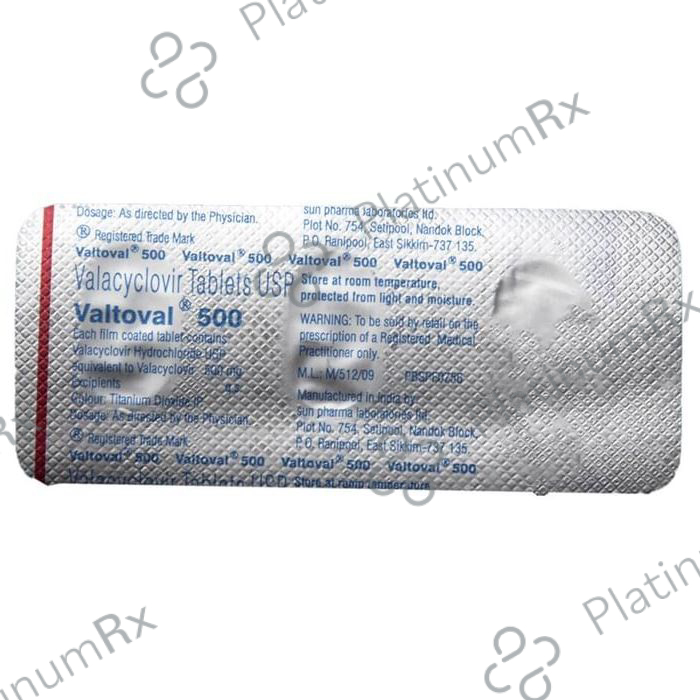 Valtoval 500mg Tablet 3s