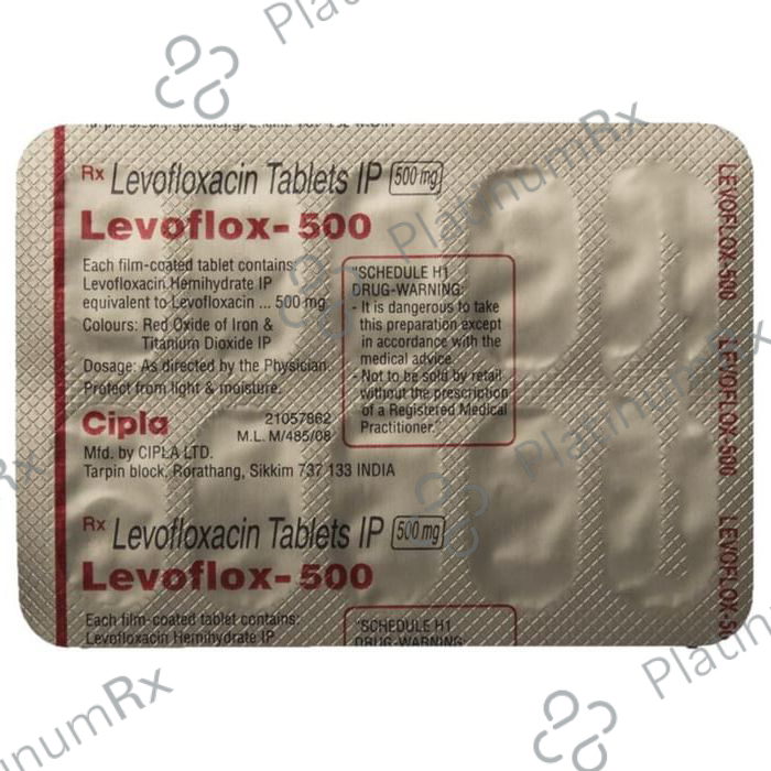 Levoflox 500mg Tablet 10s