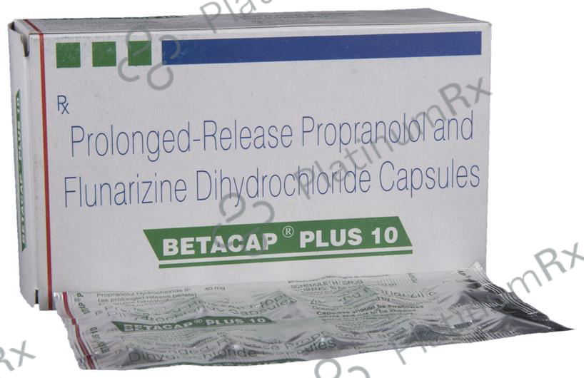 Betacap Plus 10/40mg Capsule SR 10s