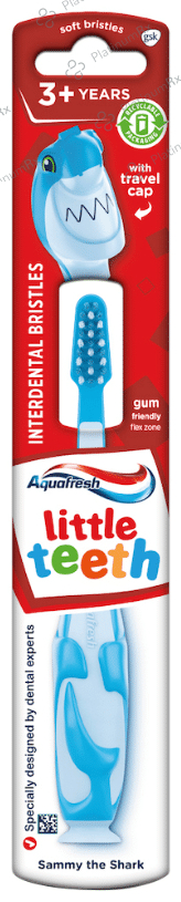 Aquafresh 3+Years Little Teeth Toothbrush Shark