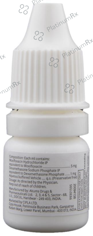 Moxicip D Eye Drop 5ml