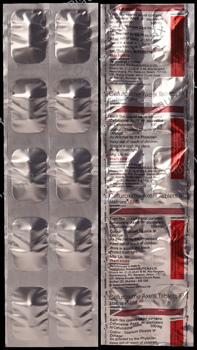 Stafcure 500mg Tablet 10s
