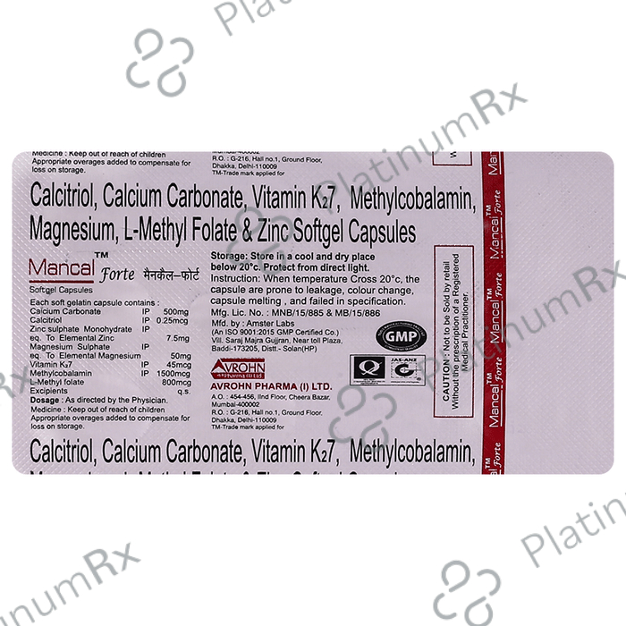 Mancal Forte Softgel Capsule