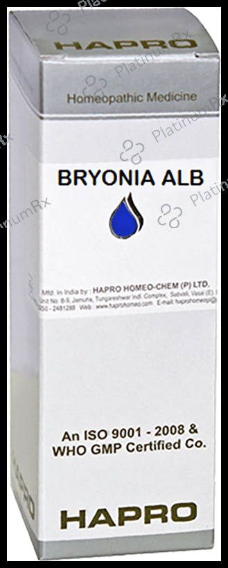 Hapro Bryonia Alb Dilution 200 30 ml