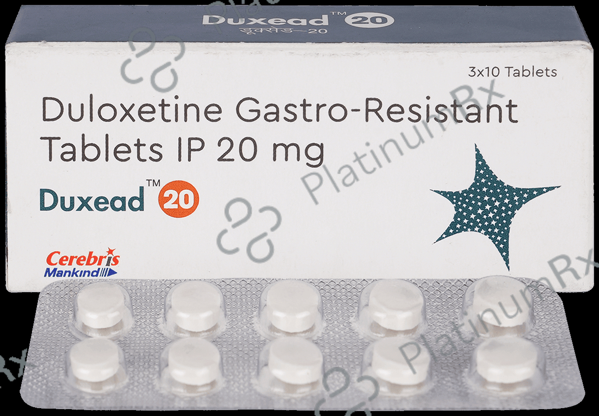 Duxead 20mg Tablet 10s