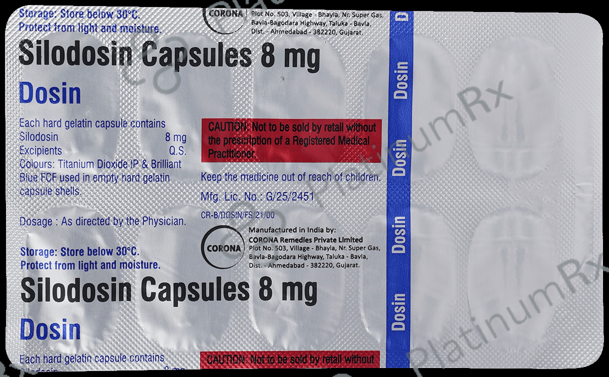Dosin 8mg Capsule 10s