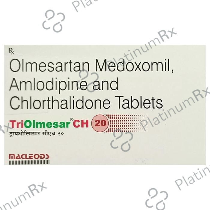 Triolmesar CH 5/12.5/20mg Tablet 15s